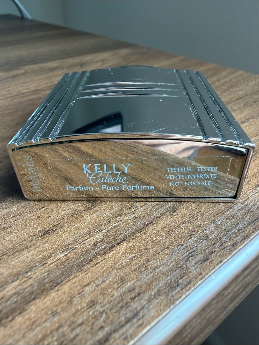 Hermes silver perfume “jewel lock” Kelly Caleche - Picture 4 of 5